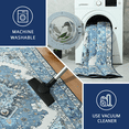 thumbnail image 6 of TWINNIS Area Rug for Living Room Persian Rug Vintage Boho Carpet for Bedroom,Blue,5'x8', 6 of 8