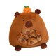 thumbnail image 4 of Muñeca de peluche,Bolsa de bocadillos Animal de peluche Juguete Animal de peluche Conjunto,Muñeco de peluche extraíble con bonito cojín,Lindo muñeco de peluche Lindo muñeco de Carpincho, 4 of 8