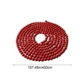 thumbnail image 3 of Wooden Beaded String Christmas Wooden Bead Garland 4m Long 1Pcs Red Wooden Beads for Tree Decorations and Home Hanging Decor Rkxzt, 3 of 6