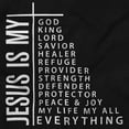 thumbnail image 2 of Christian Faith Jesus Is My Cross Toddler Boy Girl T Shirt Infant Toddler Brisco Brands 6M, 2 of 5