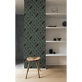 thumbnail image 3 of Blue Abstract Graphic Geometric Wallpaper R8354, 3 of 4