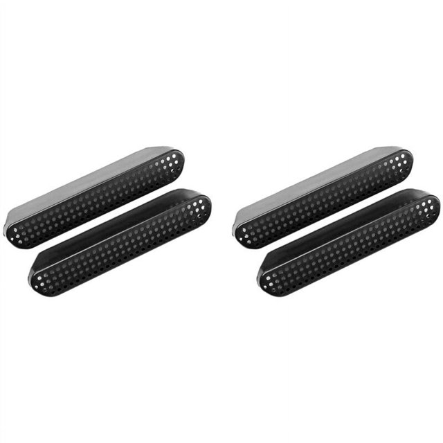 4x Cubierta de rejilla de salida de aire del conducto de ventilación de calefacción de piso del aire acondicionado del asiento del automóvil para X3 G01 2018 2019