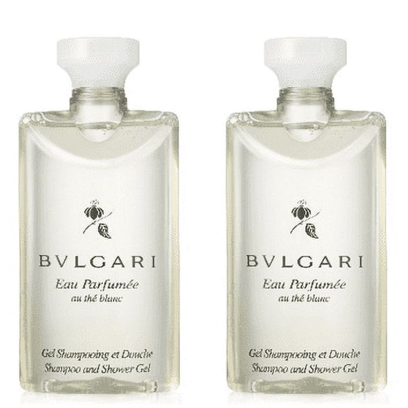 Bvlgari White Tea au the blanc Shampoo & Shower Gel lot of 2 each Total of 5oz