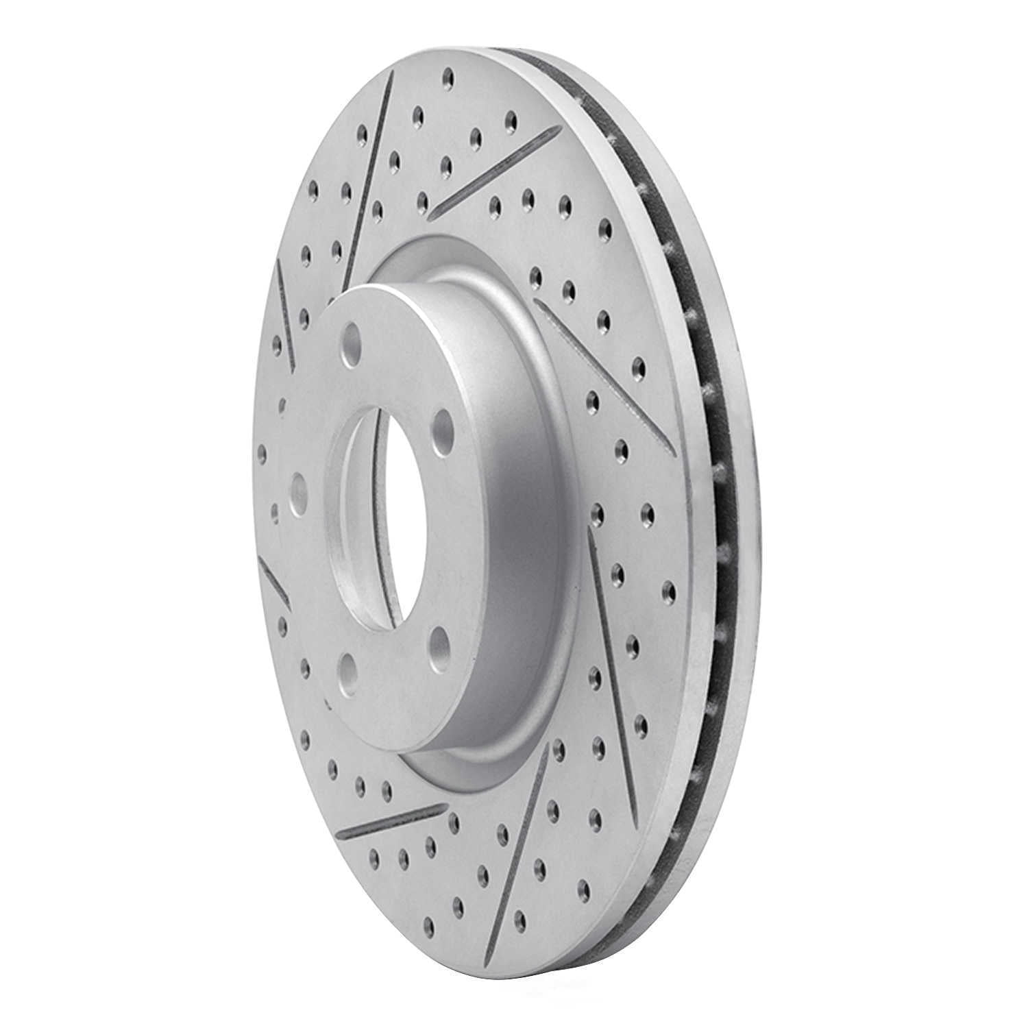 Dynamic Friction Company 830-80065L DFC Geoperformance Rotor - Drilled and Slotted