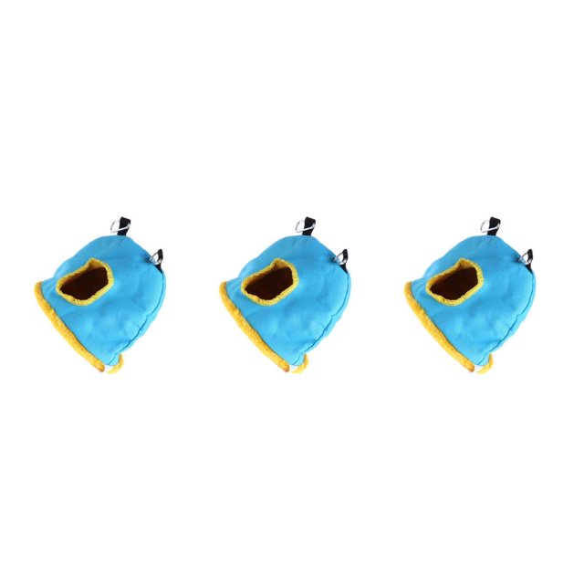 Methold Jaula de pájaros para casa de mascotas suave, nido de siesta de animales pequeños, hamaca colgante de lona, decoración de cama Type1 NO1
