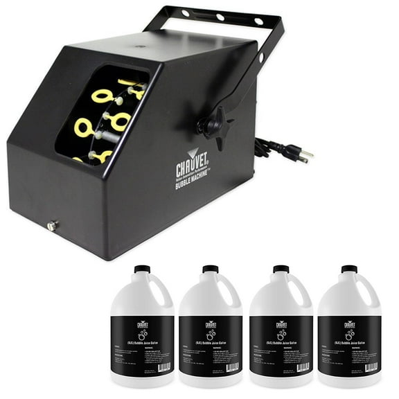 Chauvet DJ B-250 Bubble Machine   (4) Gallons Fluid/Juice BJU B250