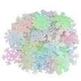 thumbnail image 2 of Que Brillan En La Oscuridad Copo De Nieve Multicolor Pegatinas De Pared Calcomanías De Pared Calcomanías De Techo Para Niños Niñas Niños Dormitorio 50 Piezas Inevent HA046576-04, 2 of 6
