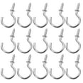 thumbnail image 4 of SHISUYAN 100Pcs Ceiling Planter Hooks Wall Mount Plants Hooks Multi-function Plants Hooks Screw-In Ceiling Hooks Planter Hooks Wall Mount Hangers Plant Hooks Hanging Plants Hangers, 4 of 8