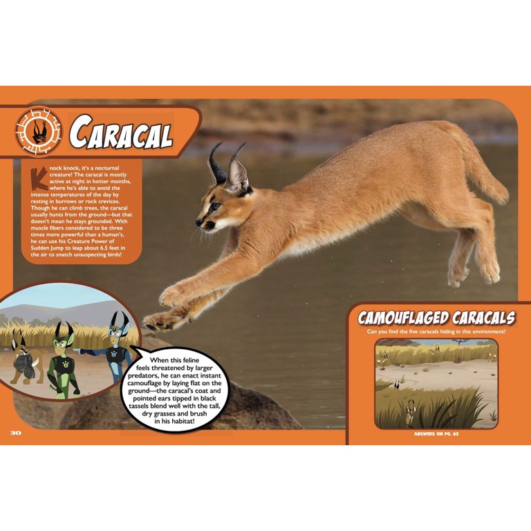 Animal Figurines Wild Kratts Caracal Toy Wild Kratts Caracal Toy
