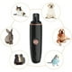 thumbnail image 2 of Amoladora de uñas para perros, lima de uñas eléctrica y amoladora de uñas para perros con 2 discos de afilar, tijeras para uñas para perros para un corte y alisado suaves, cuidado de uñas para perros, 2 of 8