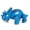 Sky Blue, variant on Orange Green Suction Cup Dinosaur Stretchable Deformation Model Toy Kids Toddler Bath Play Simulation Fun Animal