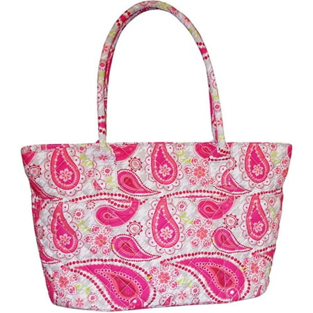 Danielle Steele Paisley Quilted Diaper Bag