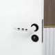 thumbnail image 3 of Manija de perilla de puerta de silicona Tope de puerta silencioso antiestático Compatible con Blanco, 3 of 8