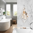 thumbnail image 2 of Yayeee 100% Cotton Hand Towels for Bathroom 16" x 28" Soft Absorbent Kitchen Towel, Beige Fall Pumpkin, 2 of 7
