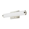 thumbnail image 2 of Hunter - Holly Grove 2-light Brushed Nickel, Medium Size Vanity Light, Dimmable, Formal Style, for Bedrooms, Dining, Living Rooms - 19942, 2 of 7