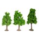 thumbnail image 3 of 3 piezas de paisaje de árbol en miniatura para paisaje de ferrocarril en miniatura árbol en forma de torre, 3 of 9