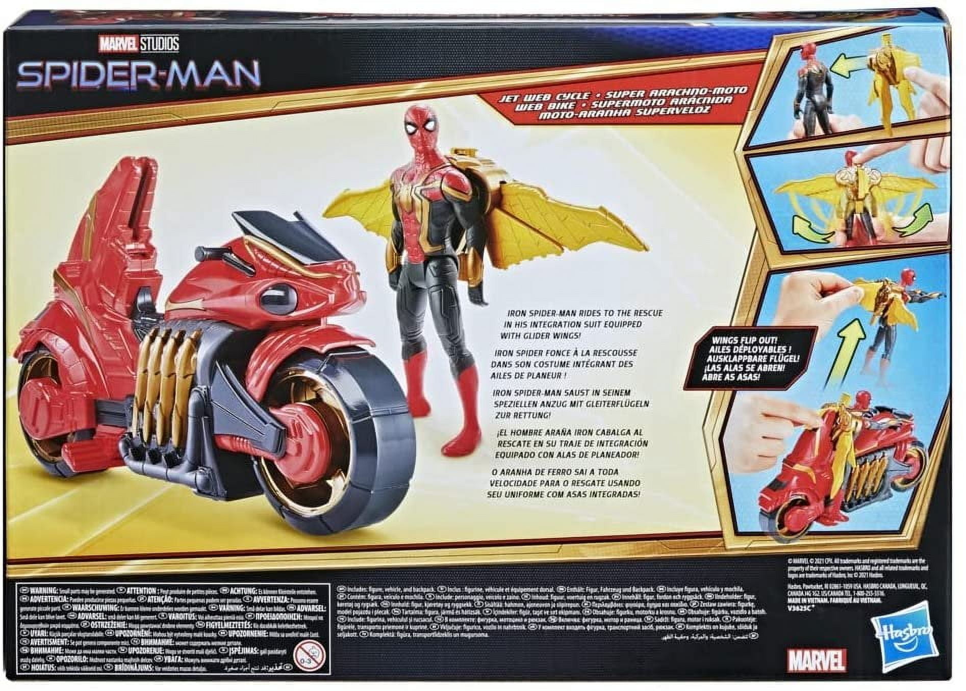 Spider-Man Jet Cycle Toy | Action figure assortments for - Walmart