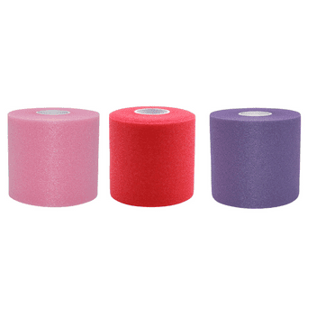 AUQ 3Pcs Self Adhesive Bandage Wrap,2In Self-Adhesive Design Vet Wrap,Breathable Material Athletic Tape