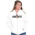 thumbnail image 3 of Betty Boop Love Bites Single Girls Zip Hoodie Sweatshirt Women Brisco Brands X, 3 of 6