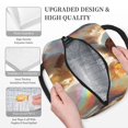 thumbnail image 3 of Balery Rainbow English Cocker Spaniel Bolsa de Almuerzo para Mujeres, Caja de Almuerzo, Bolsa de Almuerzo Pequeña Impermeable, Tote de Almuerzo Reutilizable con Gran Capacidad, 3 of 6