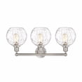 thumbnail image 2 of Innovations Lighting - Athens Water Glass - 3 Light Bath Vanity In Modern, 2 of 2