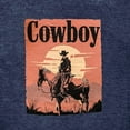 thumbnail image 6 of Anbech Women Cowboy Graphic Shirt Western Short Sleeve Print Tshirt, 6 of 6
