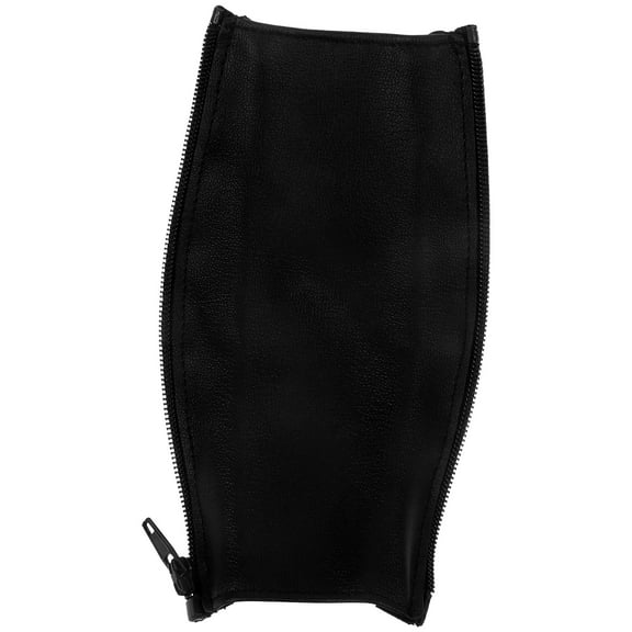 Zcyifa Headband Pad Headphone Zipped Dustproof Cover Headband Protector Leather Pad Protector