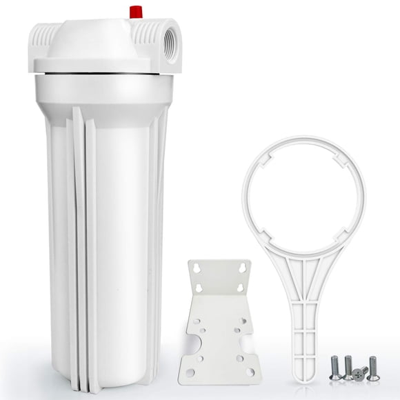 Carcasa de filtro de agua para toda la casa SimPure de 10 pulgadas con soporte