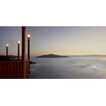 thumbnail image 2 of Blaustein, Alan 32x18 White Modern Wood Framed Museum Art Print Titled - Golden Gate Bridge - 38, 2 of 4