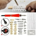 thumbnail image 1 of 37PCS Wood Burning Tool Kit Woodburning Tool Soldering Iron Kits Wood Burner Pen Tools with Adjustable Temperature Iron Burner Pyrography Art Pen Tips for Embossing Carving Soldering, 1 of 13