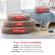 thumbnail image 5 of Brindle Cama para Perro o Gato - Cama Suave y Ergonomica - Antiestrés - Cama Redonda Tipo Dona - Mediana, 5 of 6
