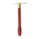 thumbnail image 1 of Masajeador Gua Sha ergonómico de latón con mango de madera, herramienta de masaje facial para la espalda y el cuello. 37 cm, 1 of 9
