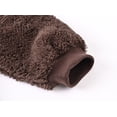 thumbnail image 6 of Curuila Girls Boys Coat Thick Bear Warm Jumpsuit With Zipper Hooded Long Sleeve Solid Long Jacket Brown Size 18-24 Months, 6 of 6