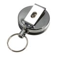 thumbnail image 4 of Keychain Card Badge Holder Anti-theft Elastic Rope Retractable Belt Clip Pull Key Ring for Gifts, 4 of 6