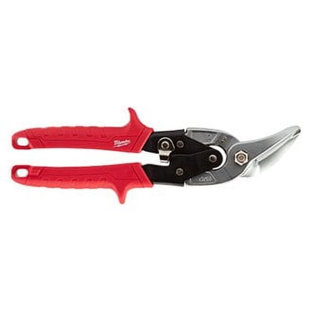 UPC: 0045242503650 | Milwaukee 48-22-4512 – 10  Left Curves Cut Offset Blades Aviation Tinner Snips