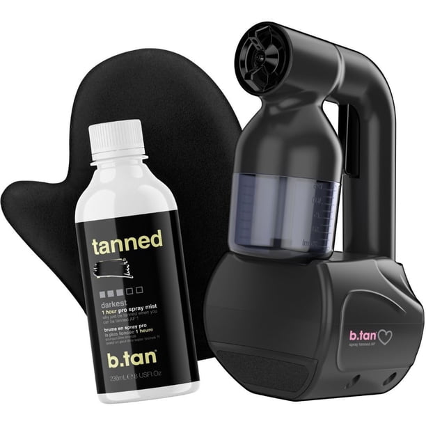 Kit de Bronceado en Spray B.TAN con Mist de 236 ml y Guante Aplicador