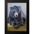 thumbnail image 2 of Kamdon Kreations 11x14 Black Modern Framed Museum Art Print Titled - Black Bear, 2 of 5