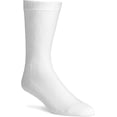 thumbnail image 3 of MDR Diabetic Socks Crew Length for Men and Women with Full Sole 12 Pairs Non-Binding Wide Top Comfort & Support  (6-8, White), 3 of 9