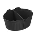 thumbnail image 1 of Slow Cooker Liner Fits 6-8Quart Slow Cooker, Reusable And Machine Washable Black, 1 of 7