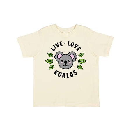 

Inktastic Live Love Koalas Gift Toddler Boy or Toddler Girl T-Shirt