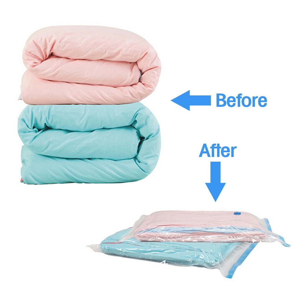 Vacuum Storage Bags For Comforters Blankets Clothes Pillows Hand Press Home  Travel Space Saver Vacuum Sealer Compression Bag - Vacuum Food Sealers -  AliExpress
