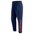 thumbnail image 2 of Men's Fanatics Navy New England Patriots Big & Tall Chop Block Lounge Pants, 2 of 3
