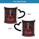 thumbnail image 5 of Taza de café grande con asa que cae al revés, taza de té, taza de café novedosa para hombres, mujeres, hogar y trabajo en la oficina, color negro, 5 of 5