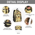 thumbnail image 4 of JIALIOU 14" Laptop Backpack Waterproof Airline Approved Stylish Casual Daypack for Travel Business College Work, Happy Cute Ducks, 4 of 8