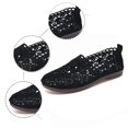 thumbnail image 5 of Fishnet Hollow -On for Women Breathable Casual Summer Footwear with Low Heel & - Outsole, 5 of 9