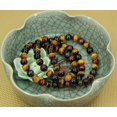 thumbnail image 4 of Natural AA Grade Multicolor Tiger Eye Gemstone 8mm Round Beads Elastic Bracelet 7 Inch, 4 of 5