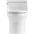 thumbnail image 5 of Kohler K-4007 San Souci 1.28 Gpf One-Piece Round-Front Toilet - Cashmere, 5 of 7