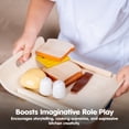 thumbnail image 5 of PlanToys® Wooden Play Food Breakfast Set for Kids | Pretend Cooking & Role-Play Toy with Bread, Egg, Sausage & More | Eco-Friendly Kitchen Toy for Imaginative Play & Fine Motor Skills, 5 of 9