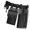 Black, variant on Medieval Leather Waist Bag With Leather Belt Leather Side Pack Waist Phone Bag Halloween Medieval Costume Accessories
