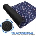 thumbnail image 6 of Long Mouse Pads for Desk,Dark Blue Sun Moon Cloud Planet Pattern Desk Mats on Top Of Desks, Desk Mouse Pad Extra Large with 3mm Non-Slip Base and Stitched Edge for Gaming,Office,Work,Home 31.5"x15.7", 6 of 6